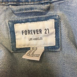 Forever 21 denim vintage jacket